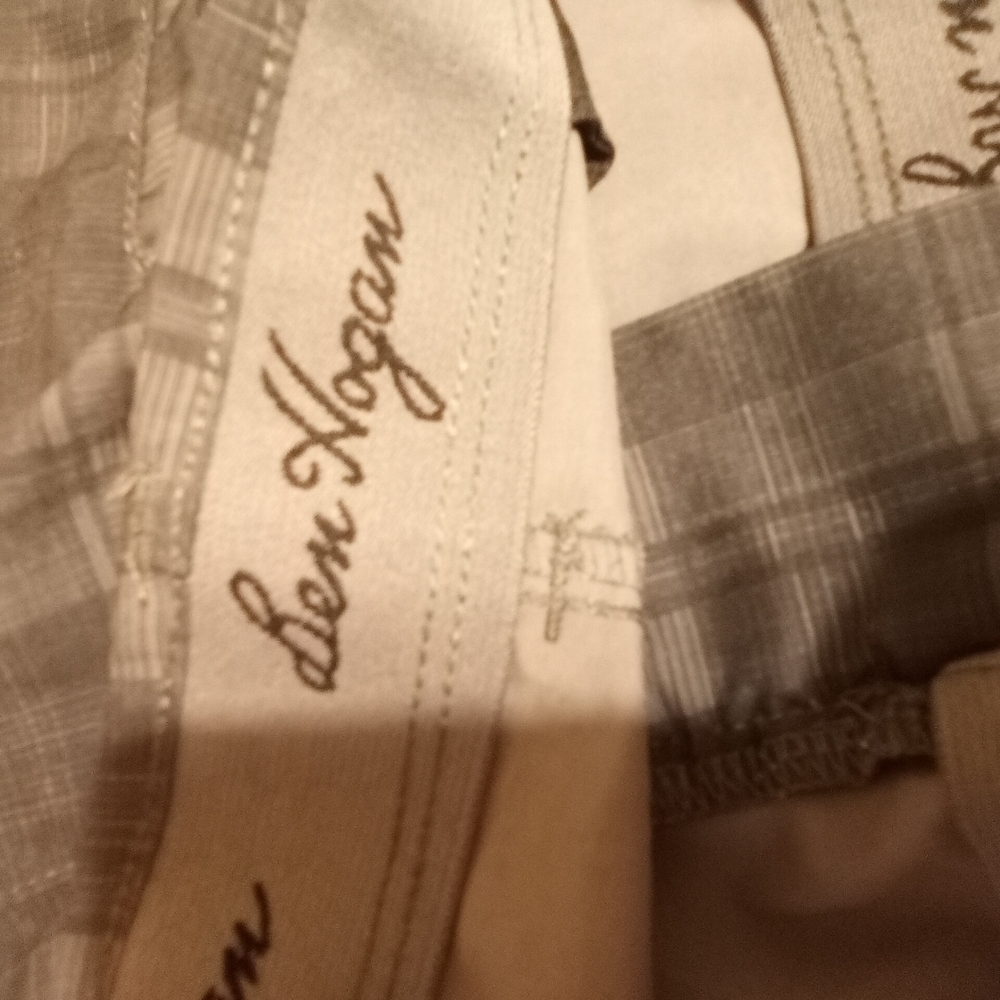 Hogan Gray Plaid Athletic Shorts Tailored Cotton Blend Size 46 - Picture 3 of 3